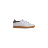 EA7 Emporio Armani Beige Leather Sneaker -   -  EA7 Emporio Armani.